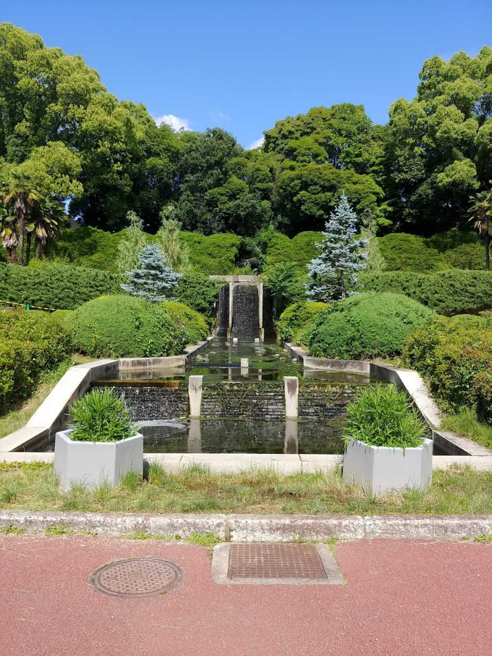 Imperial Palace Park Fountain, Japan