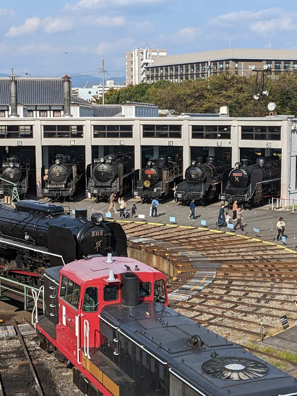 Kyoto Railway Museum Old Train, Japan