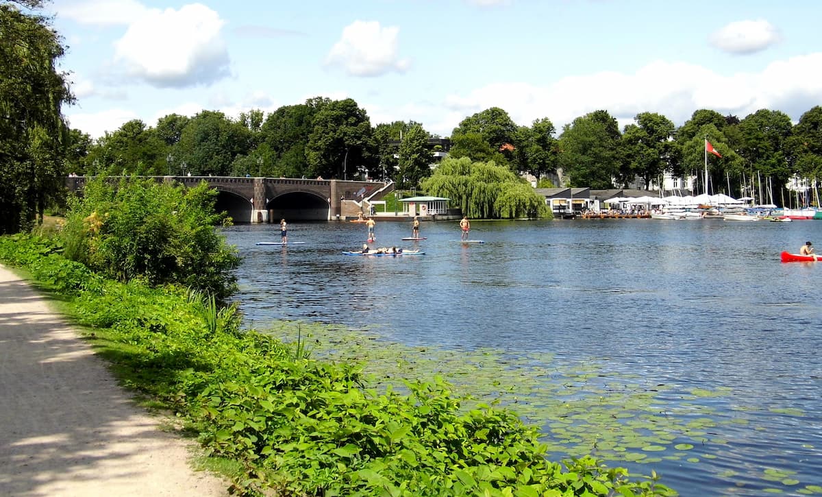 Alster Lakes, Hamburg