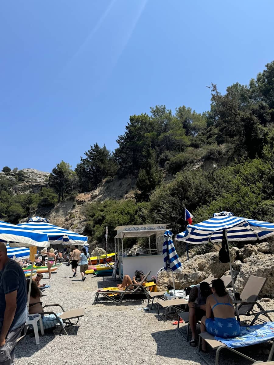 Anthony Quinn Bay, Rhodes