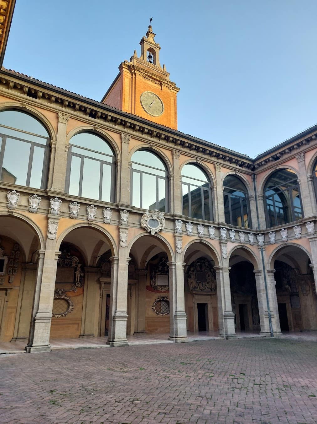 Archiginnasio of Bologna, Italy