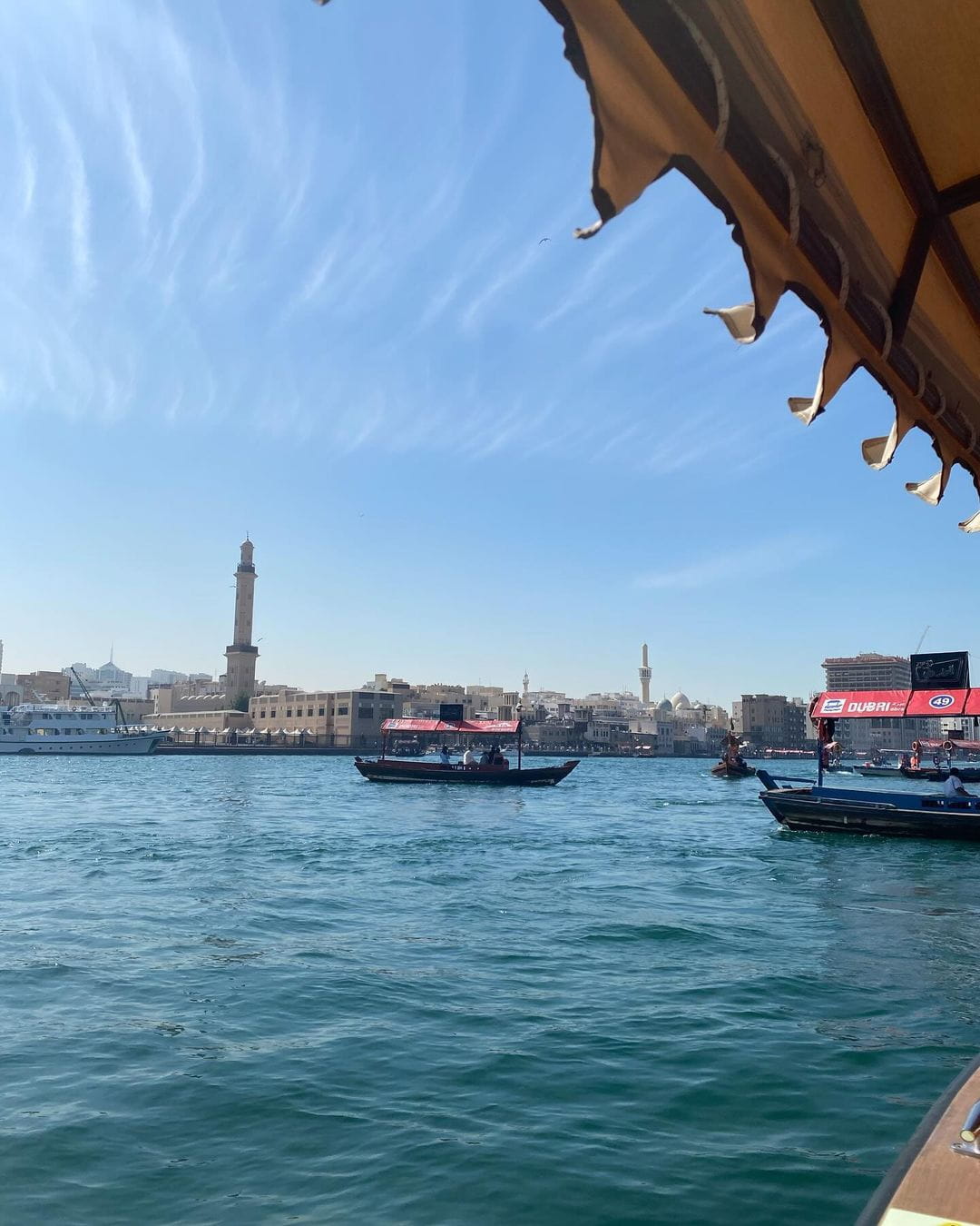 Bur Dubai Driving Boat