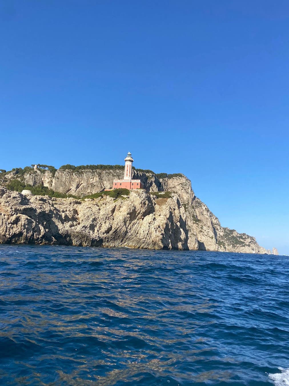 Capri Boat Trip Lighthouse, Italy