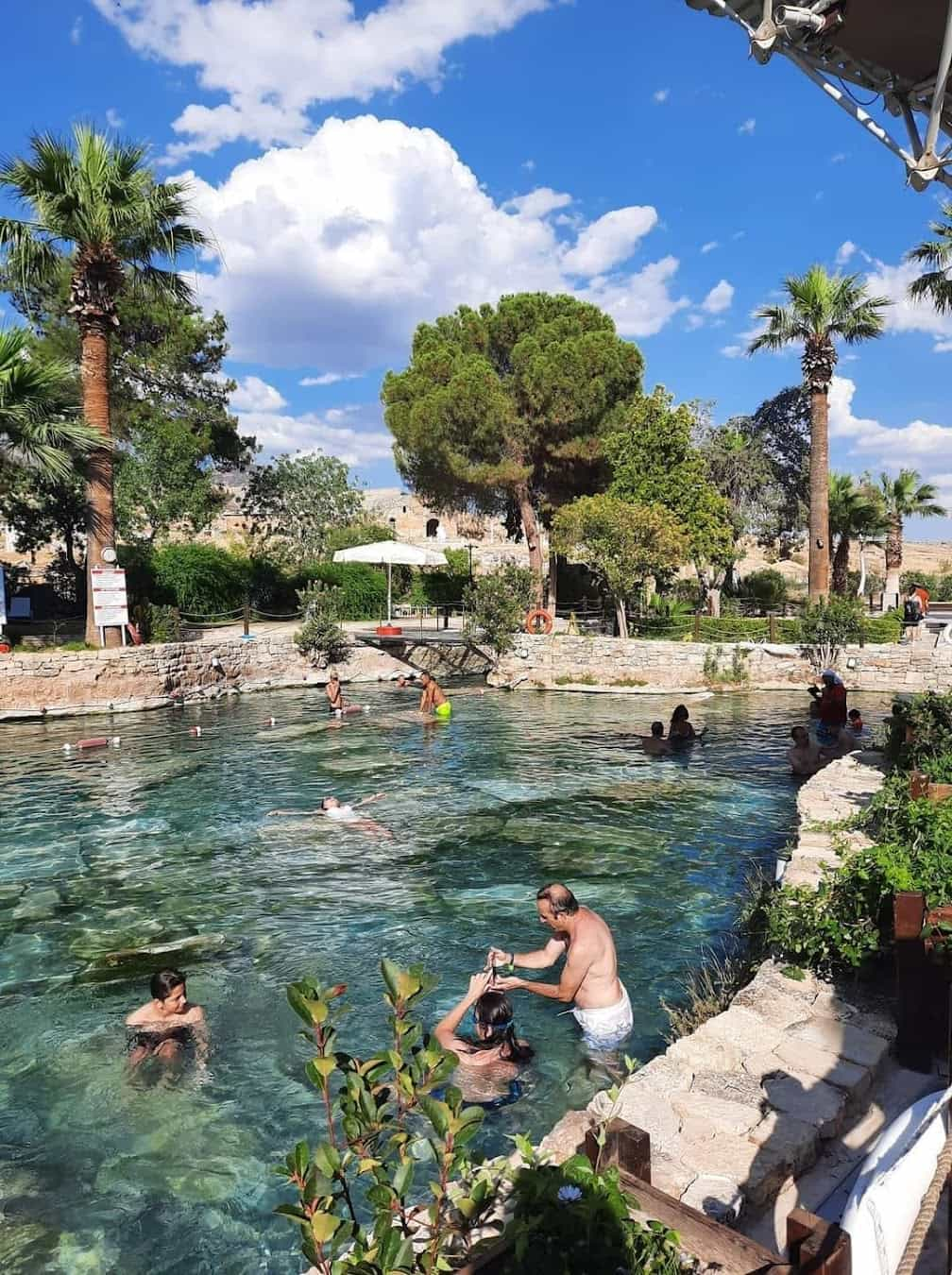 Cleopatra's Pool, Turkey