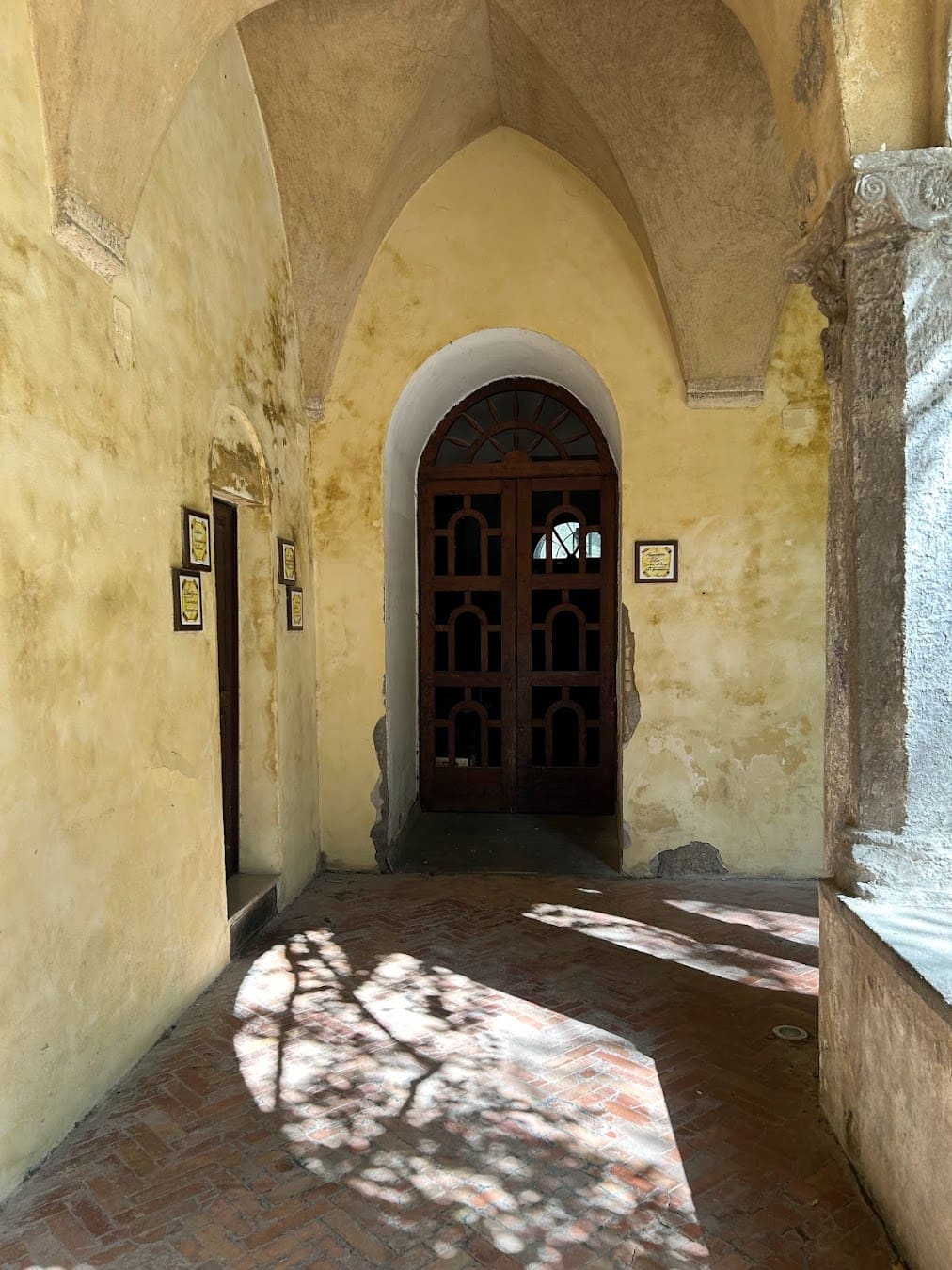 Cloister of San Francesco Inside, Italy