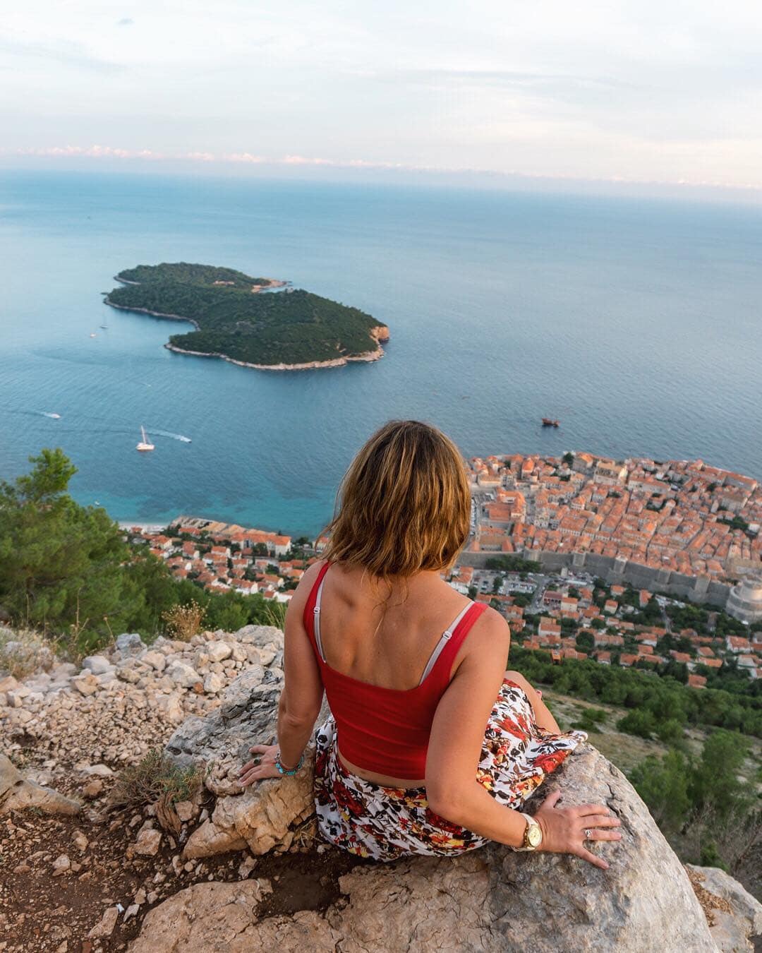 Dubrovnik Cable Car View Of The City