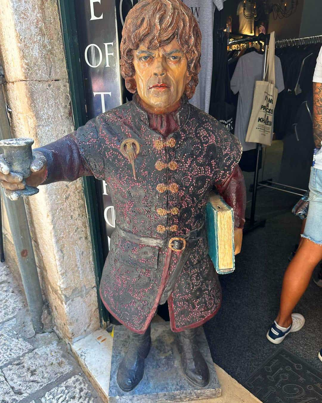 Dubrovnik Tyrion Statue