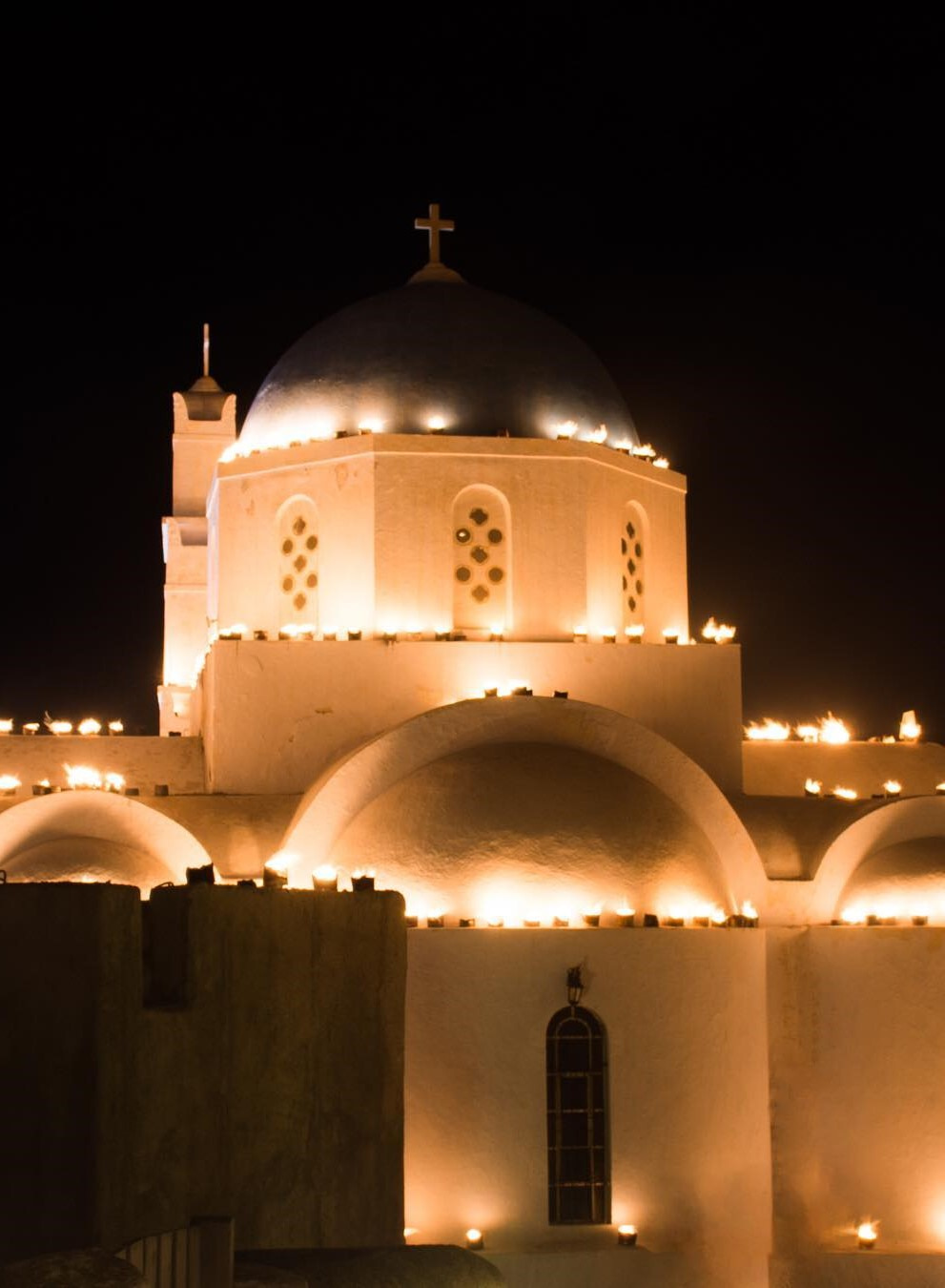 Easter, Santorini