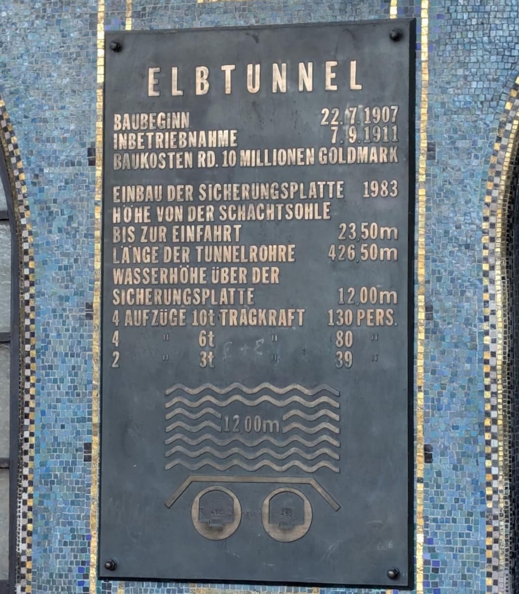 Elbtunnel, Hamburg