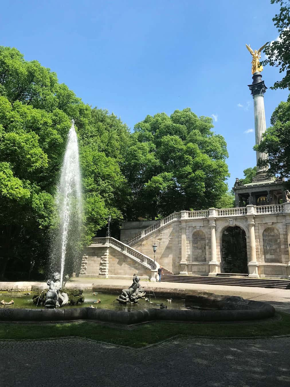 English Garden Fountain, Germany