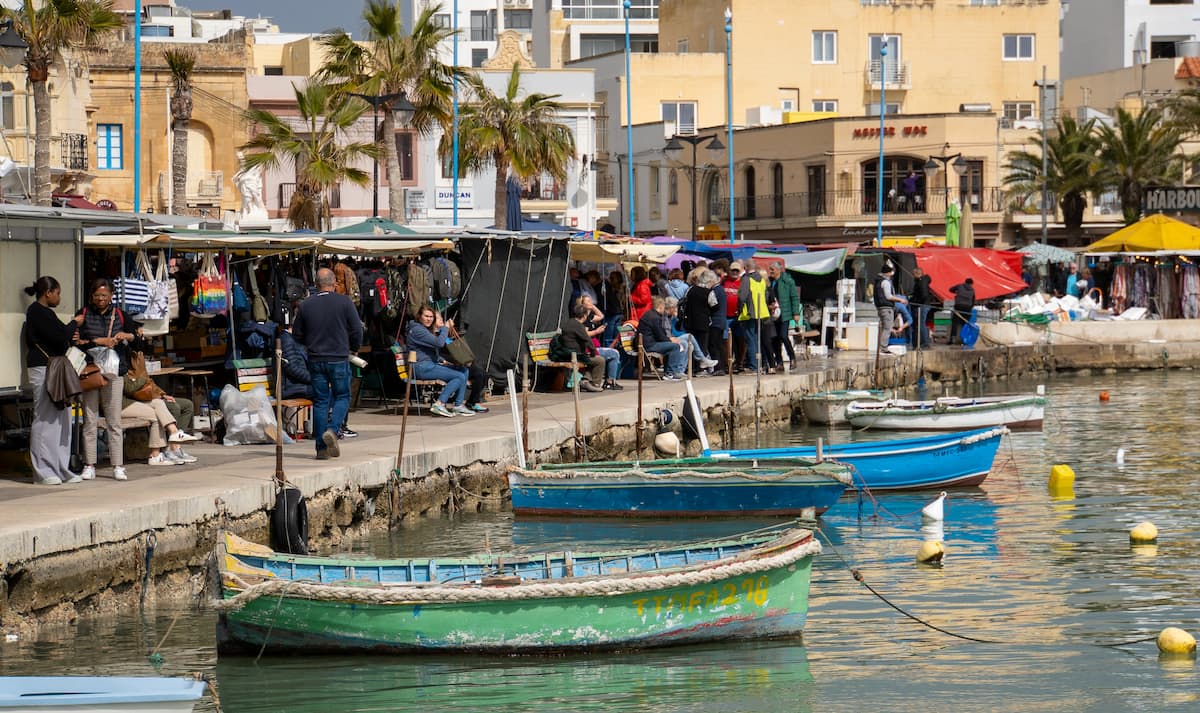 Fish Market in Marsaxlokk