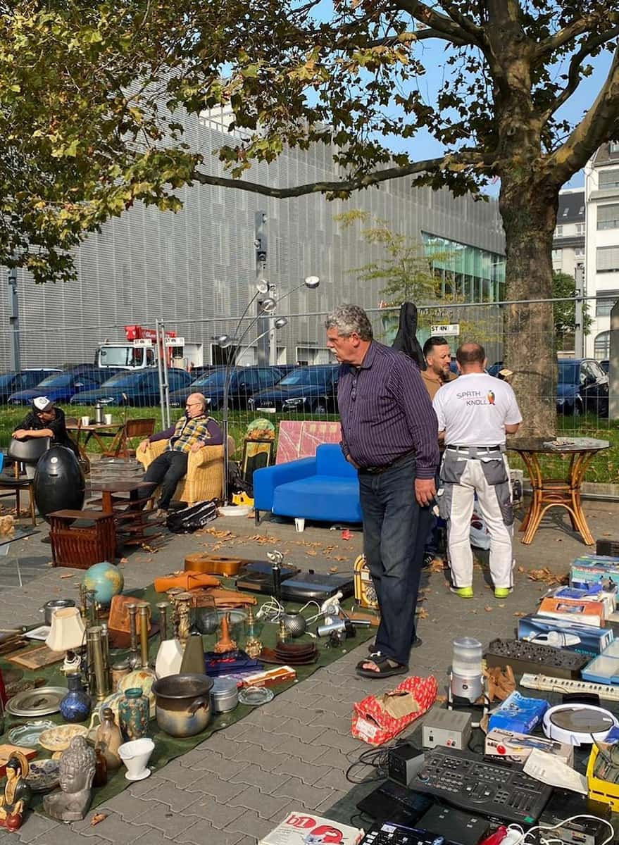 Frankfurt flea market