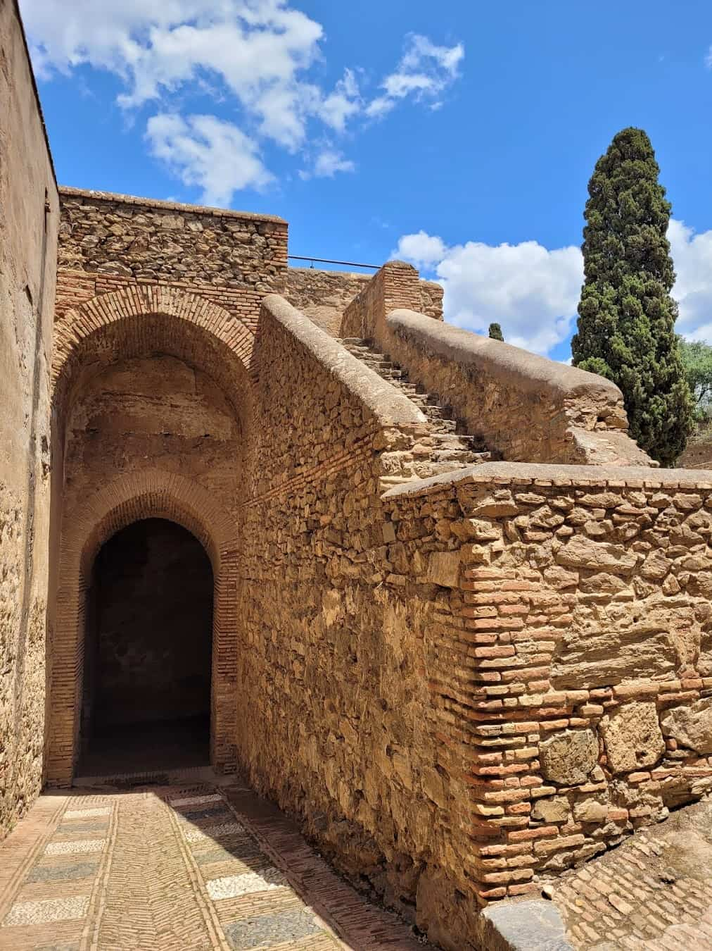 Gibralfaro Castle Old Building, Spain