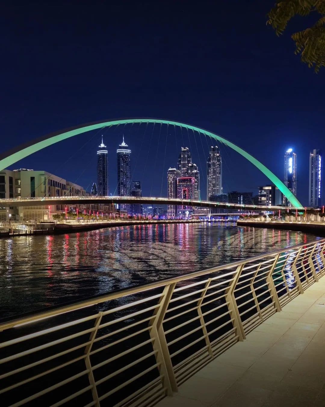 Glowing Bridge, Dubai