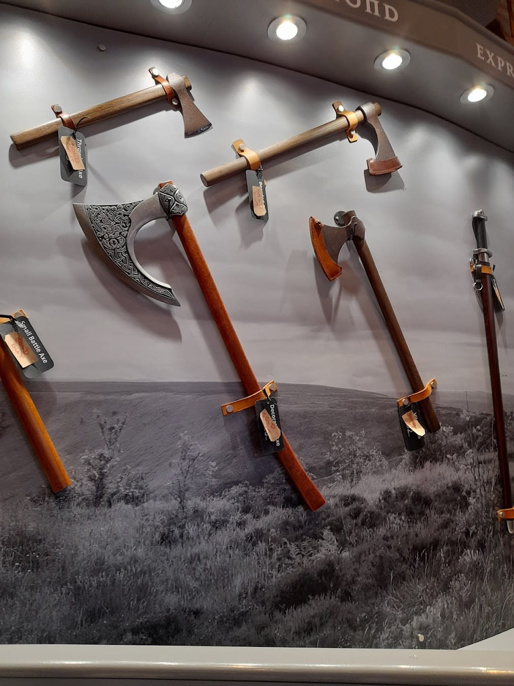 JORVIK Viking Centre Weapons, England