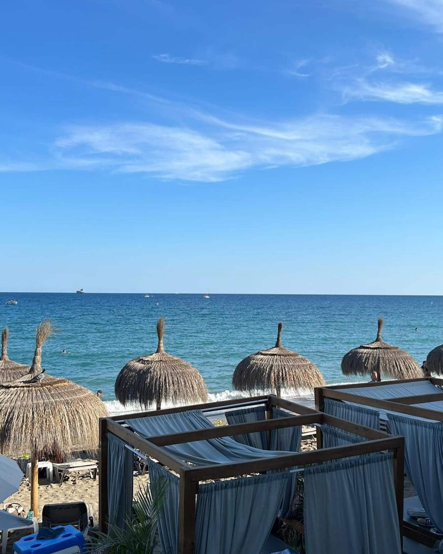 La Malagueta Beach Sun Loungers, Spain