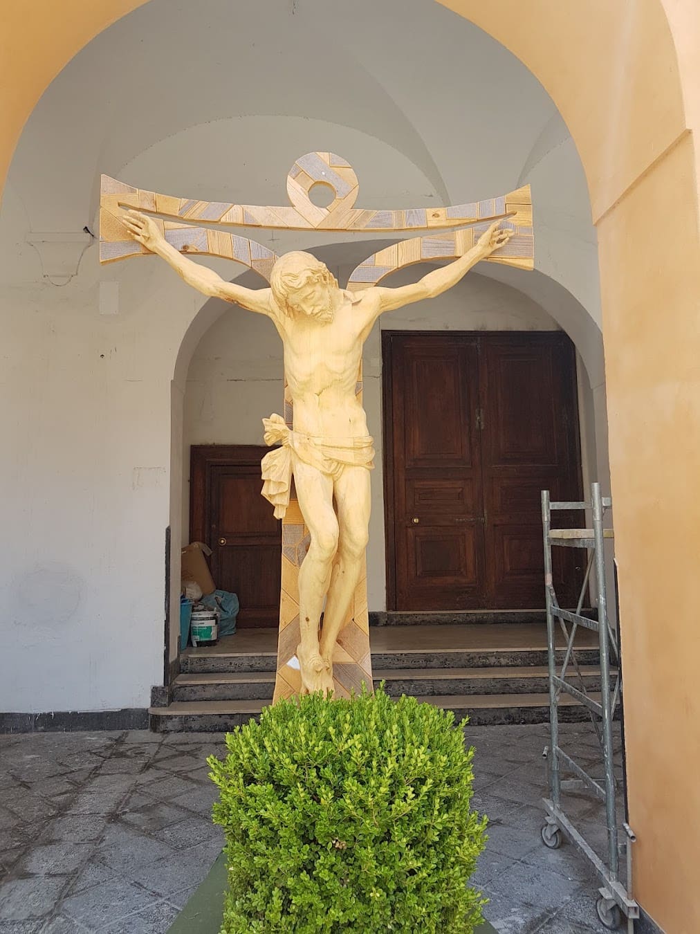 Old Town Sculpture Hesus, Italy