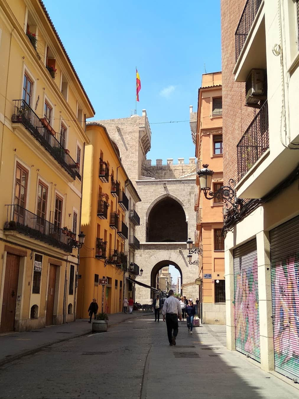 Old Town Streets, Spain