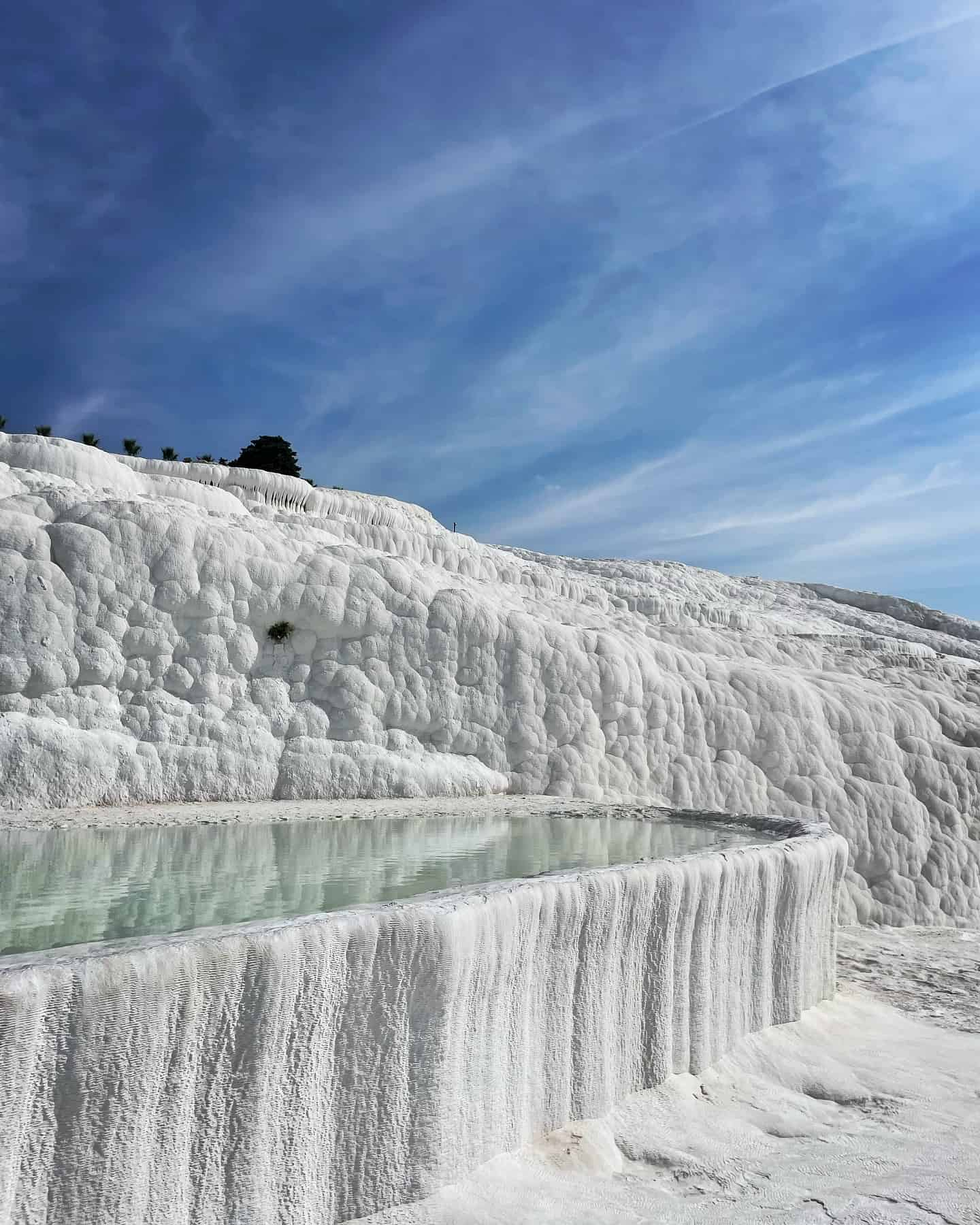 Pamukkale White Hill, Turkey