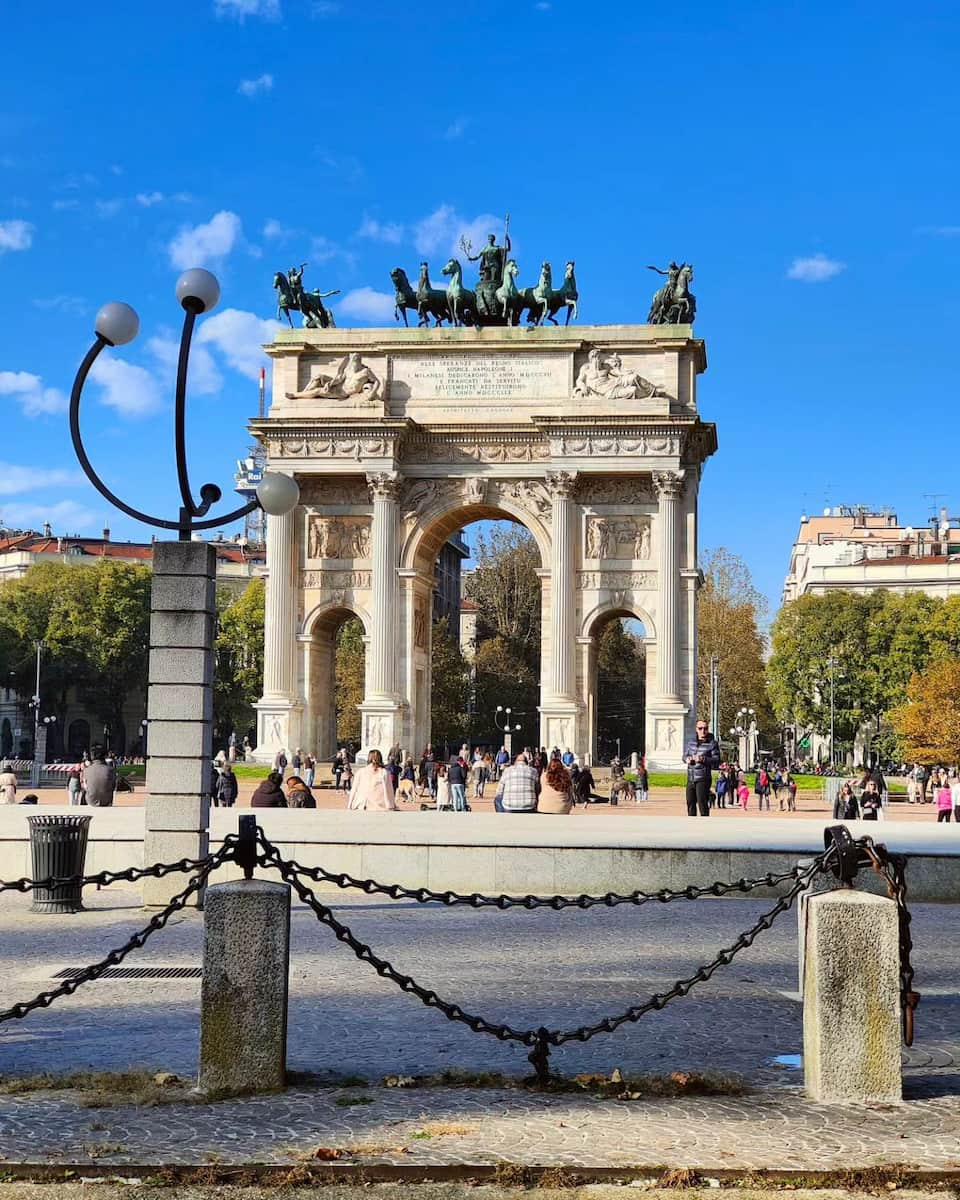 Parco Simone, Arco della Pace