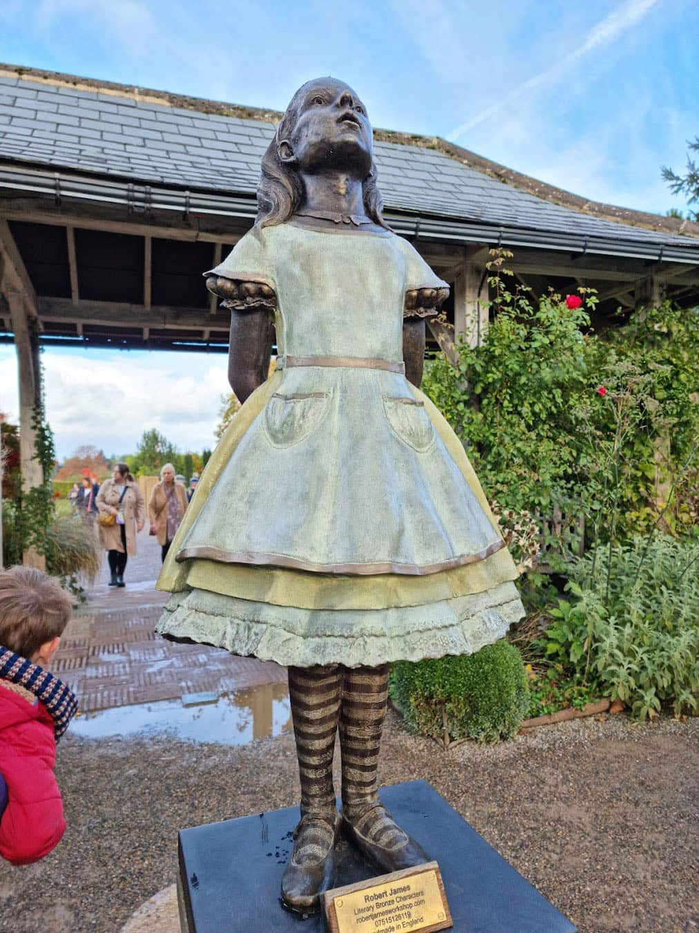 RHS Garden Harlow Carr Statue, England