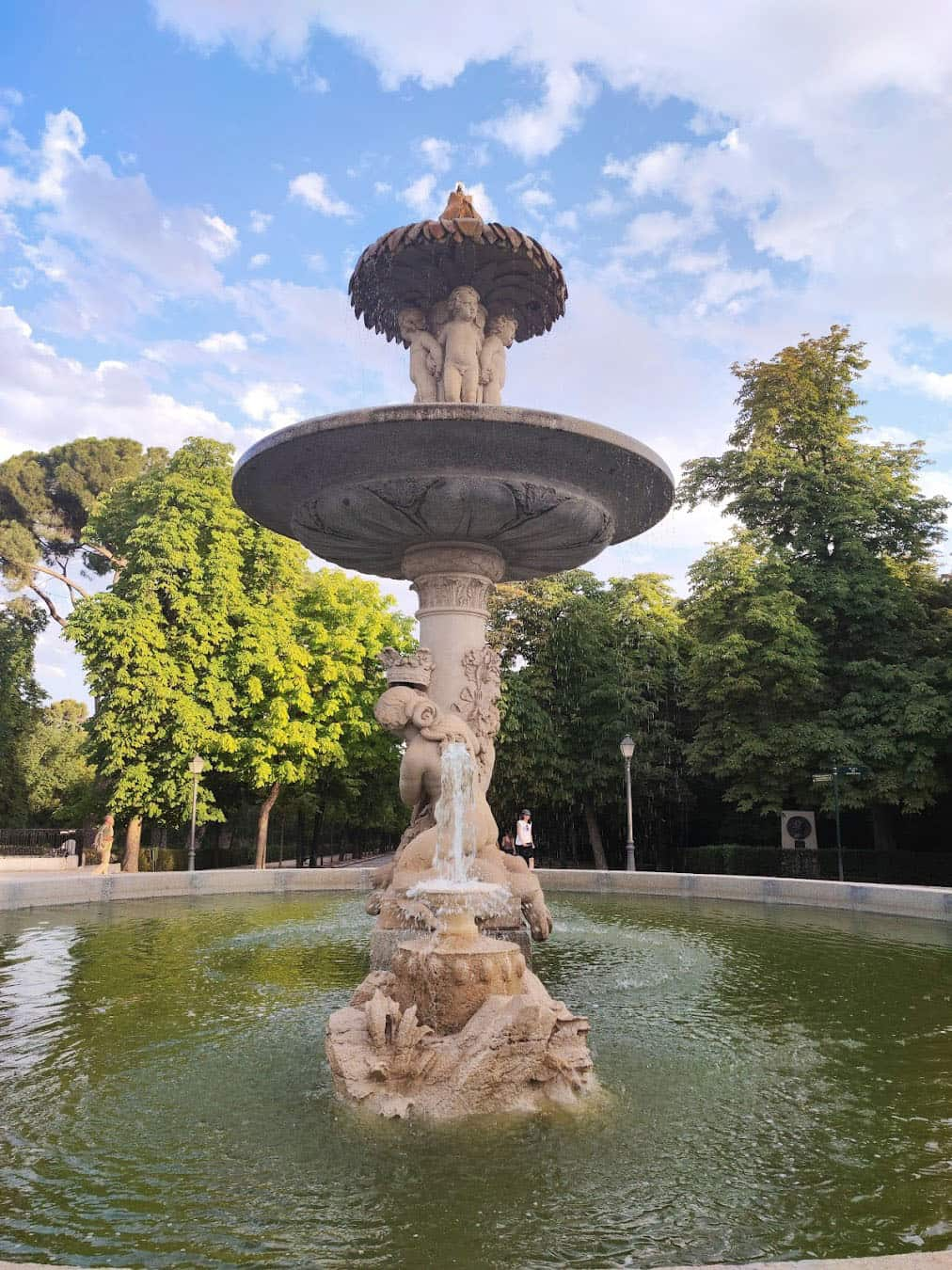 Retiro Park Fountain, Spain