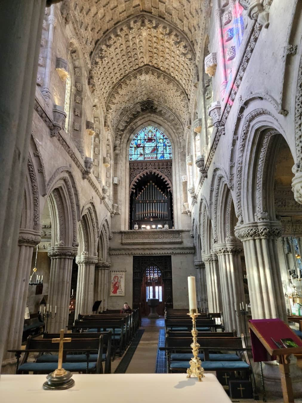 Rosslyn Chapel Inside, Scotland