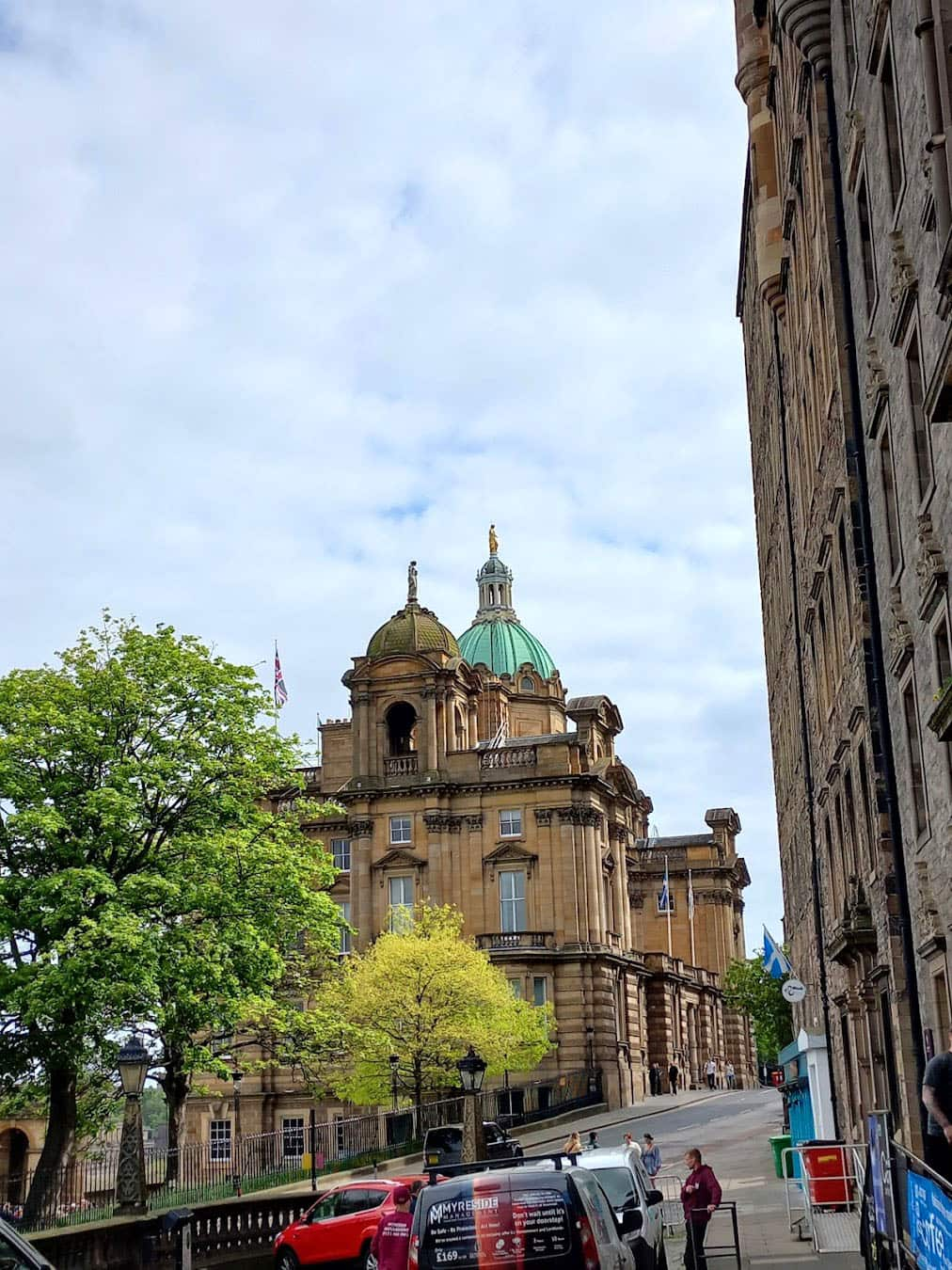 Royal Mile Old Building, Scotland