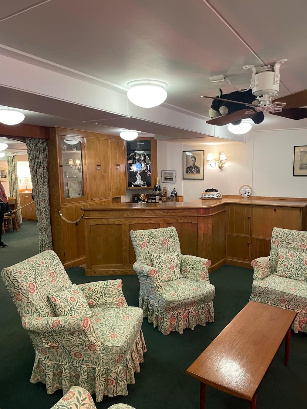 Royal Yacht Britannia Recreation Room, Scotland