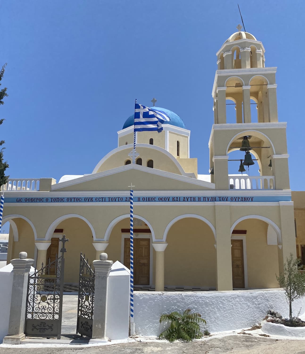 Santorini's Churches