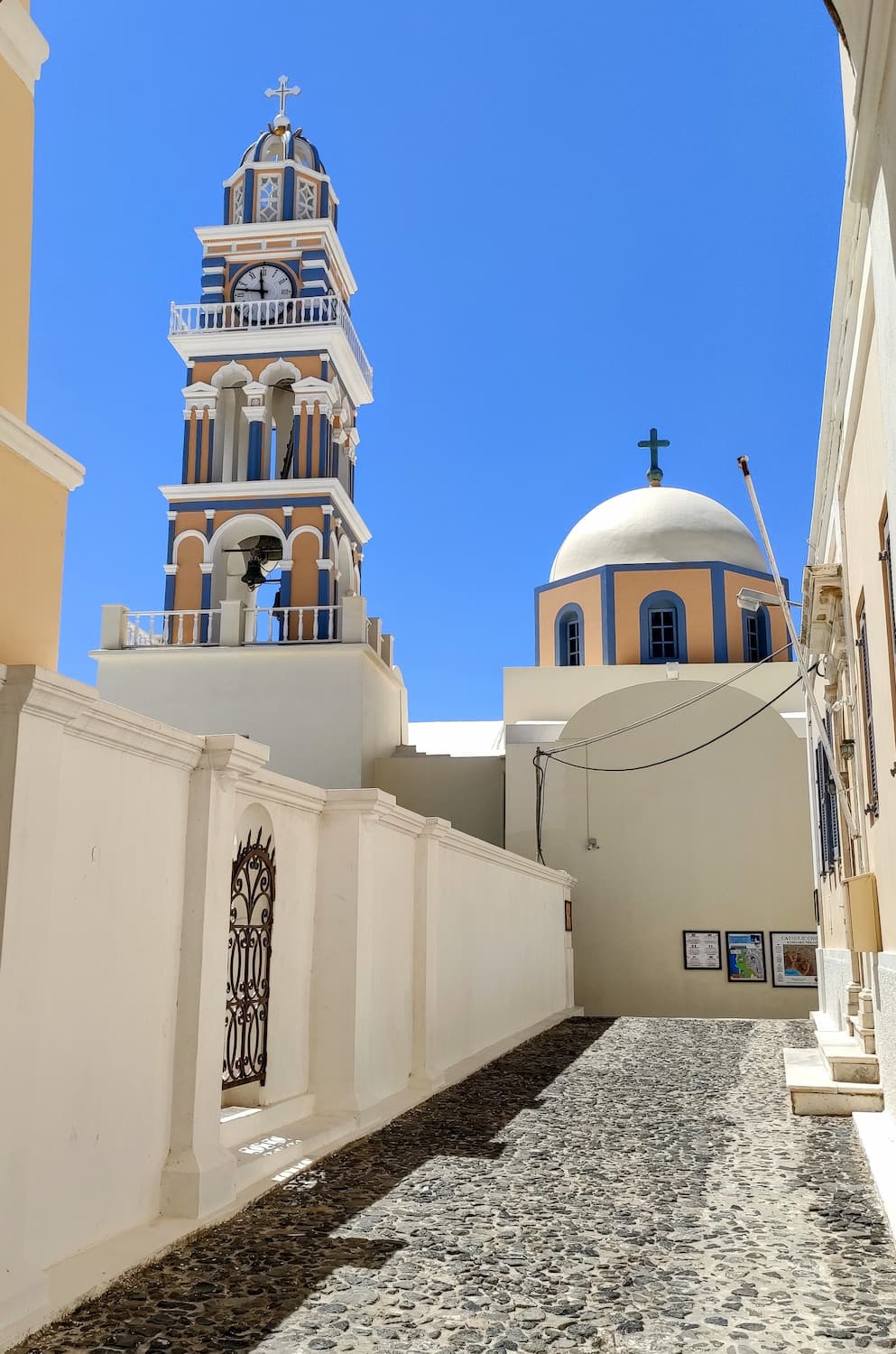 Santorini's Churches