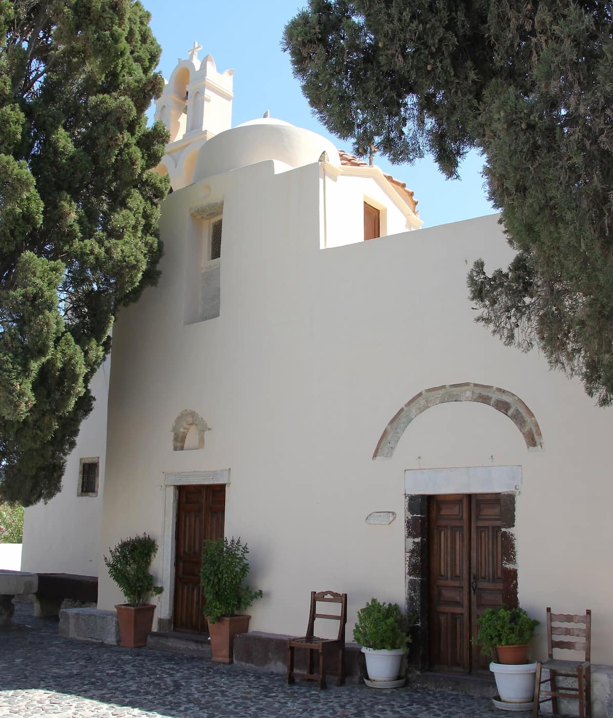 Santorini's Churches