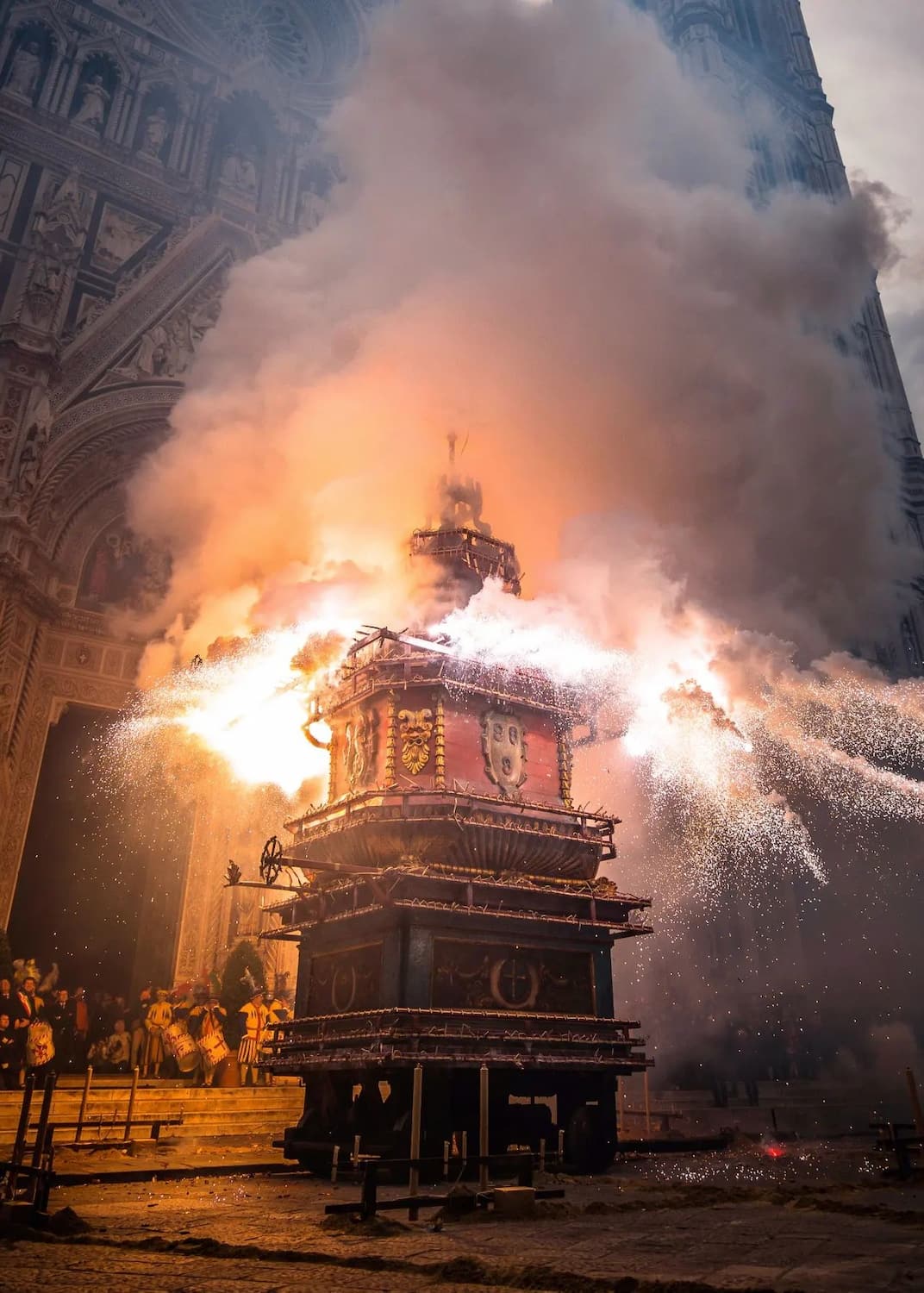 Scoppio del Carro, Florence