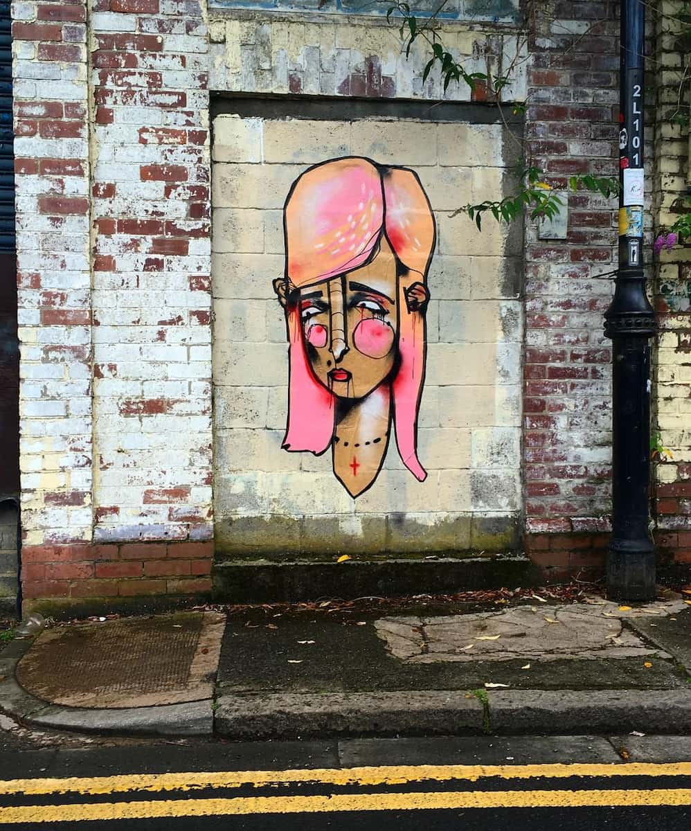 Street art in Ouseburn