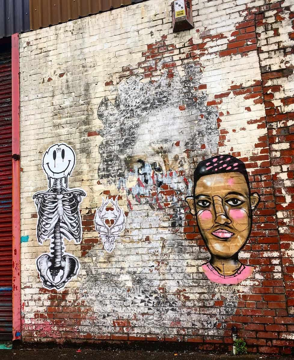 Street art in Ouseburn