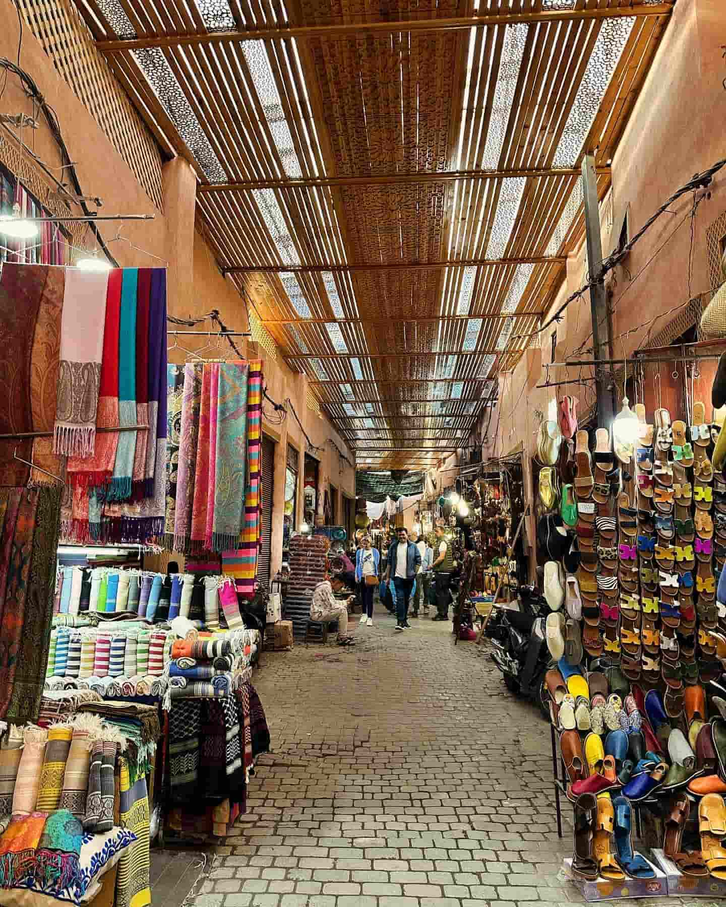 The souks of Marrakech