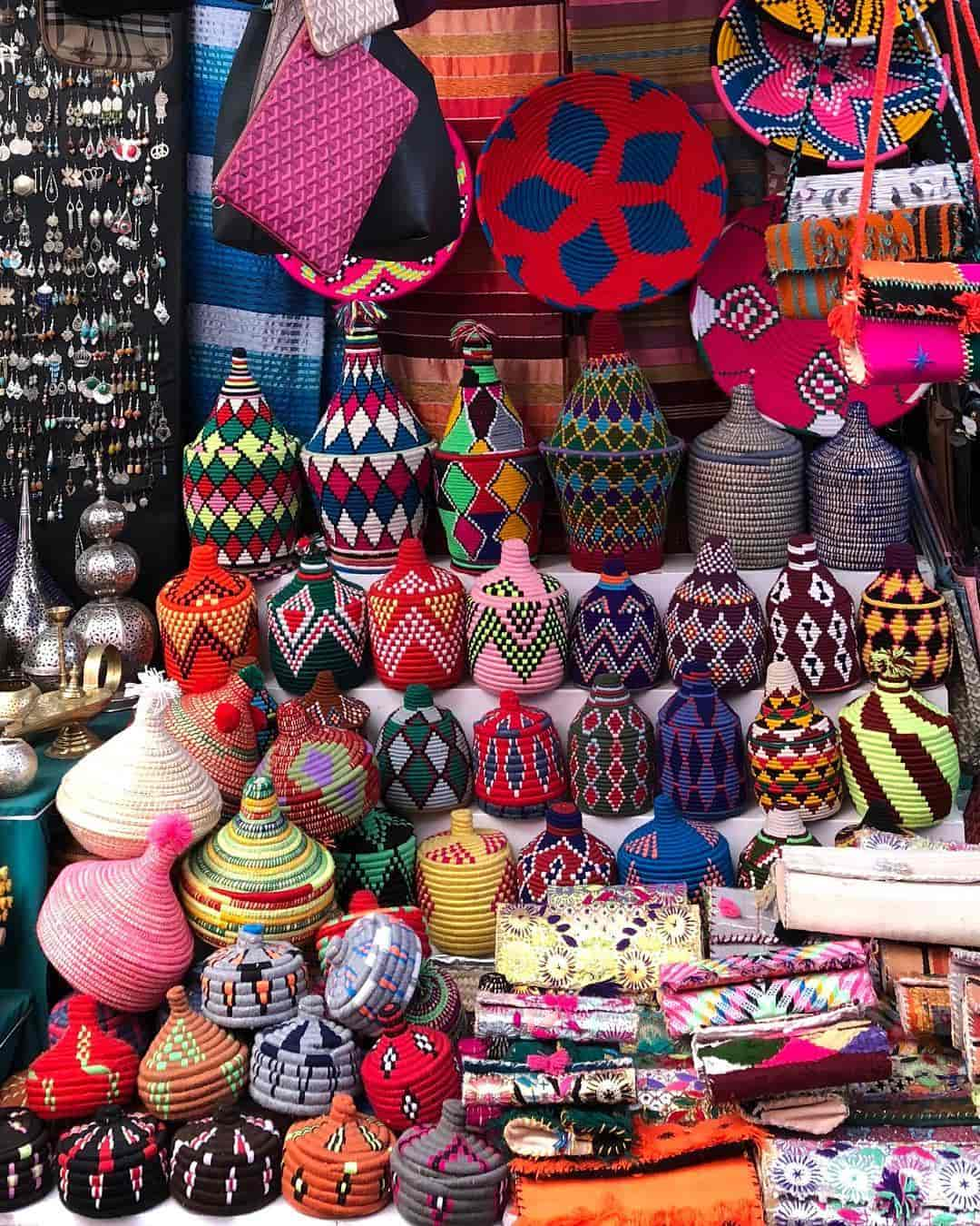 The souks of Marrakech