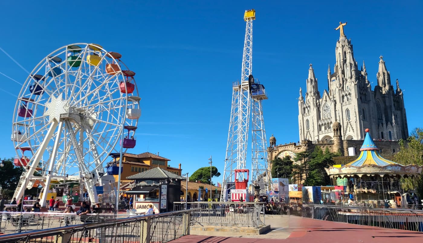 Tibidabo Amusement Park, Barcelona