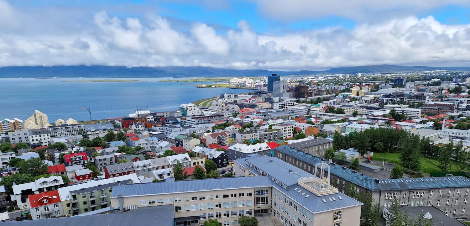 Top of Hallgrímskirkja