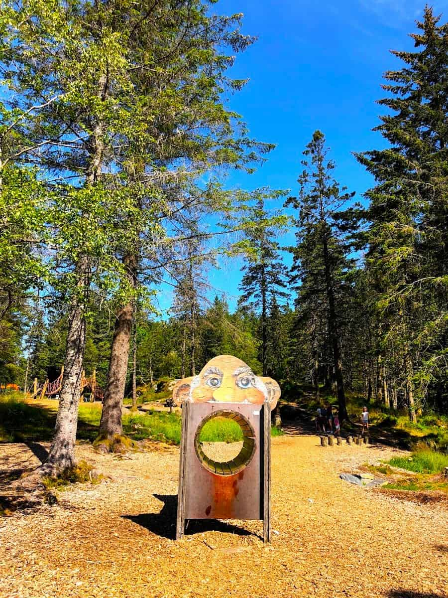 Trollskogen, Bergen