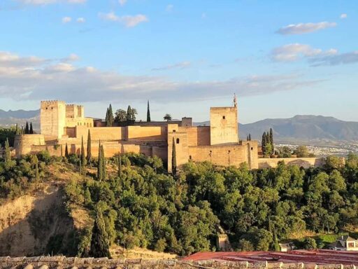 View of San Nicolás Church, Granada