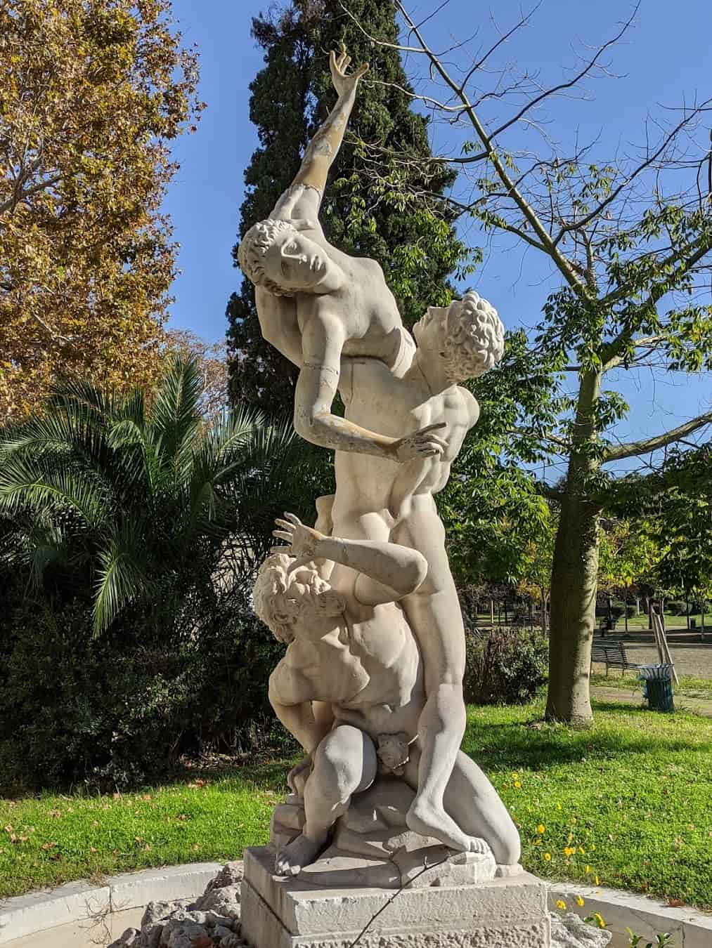 Villa Comunale Statue, Italy