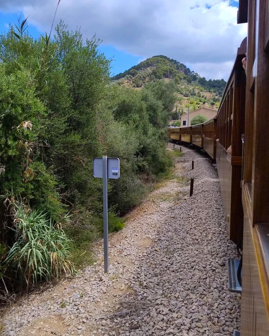 Vintage Train from Palma to Sóller