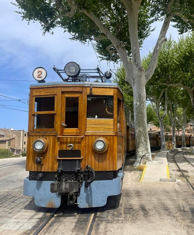 Vintage Train from Palma to Sóller