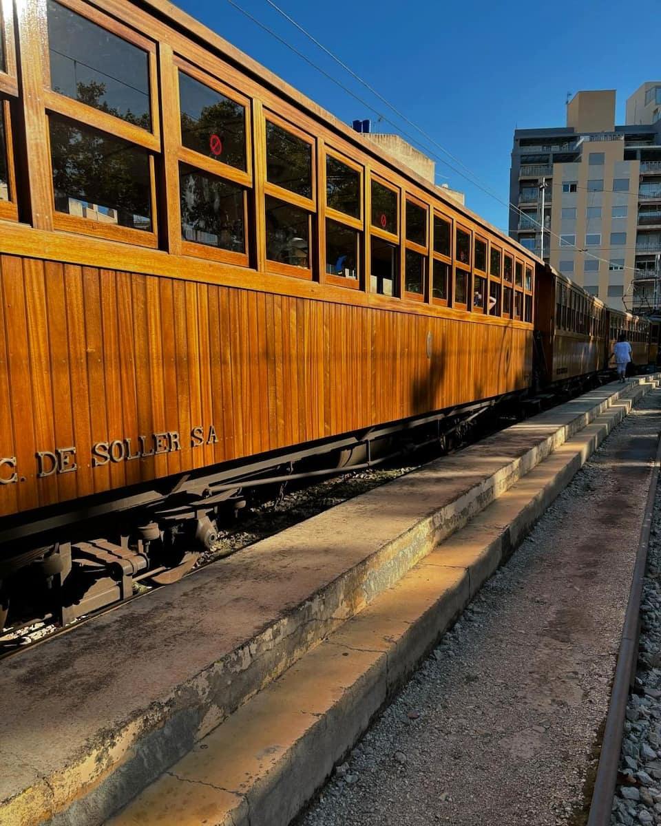 Vintage Train from Palma to Sóller