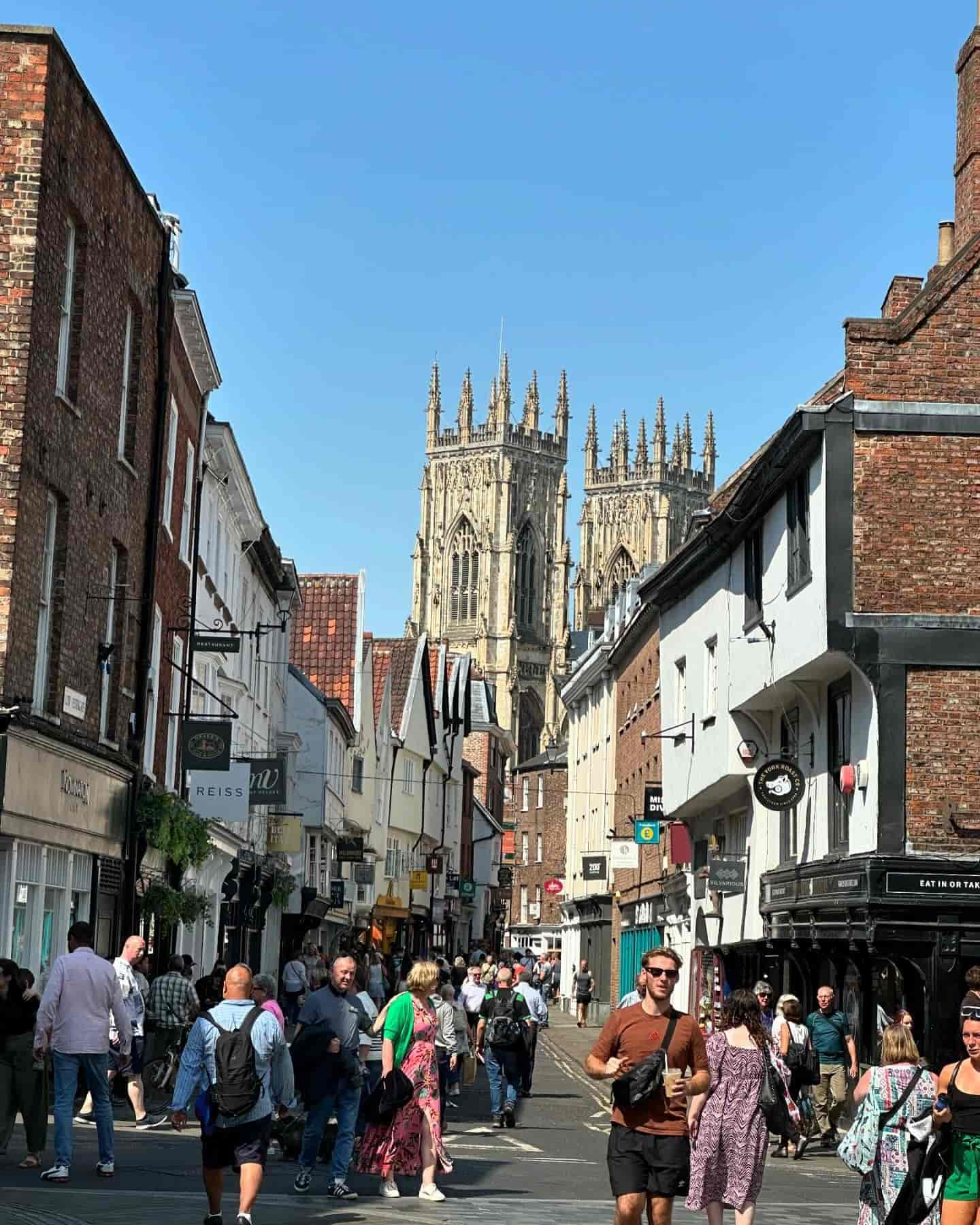 York View of the Towers, England