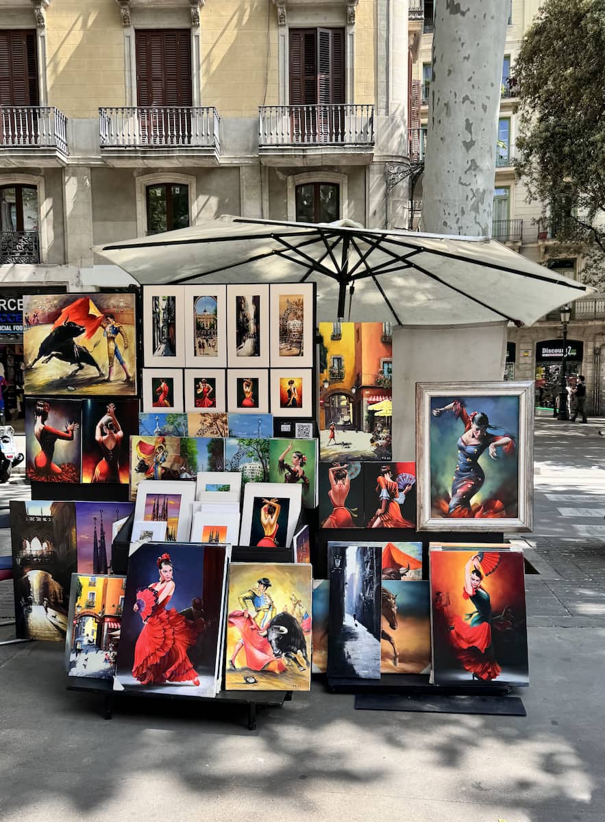 street performances, Barcelona