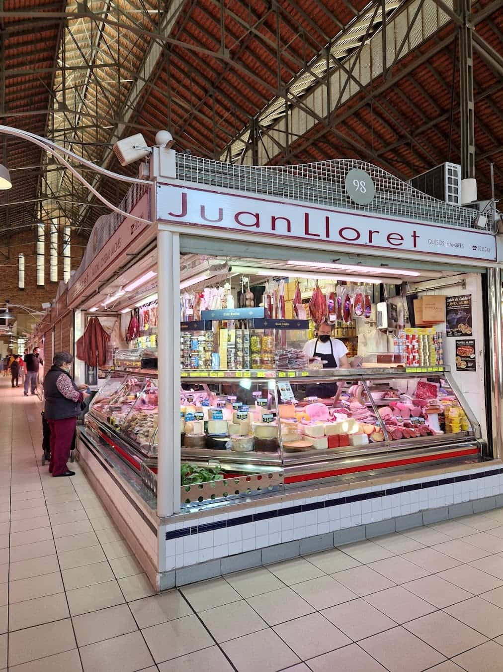 Alicante Central Market Inside, Spain