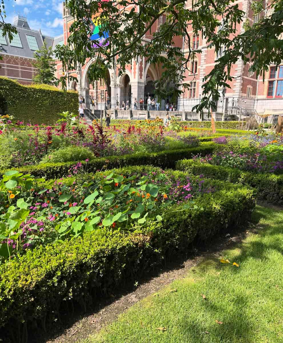 Amsterdam, Rijksmuseum Garden