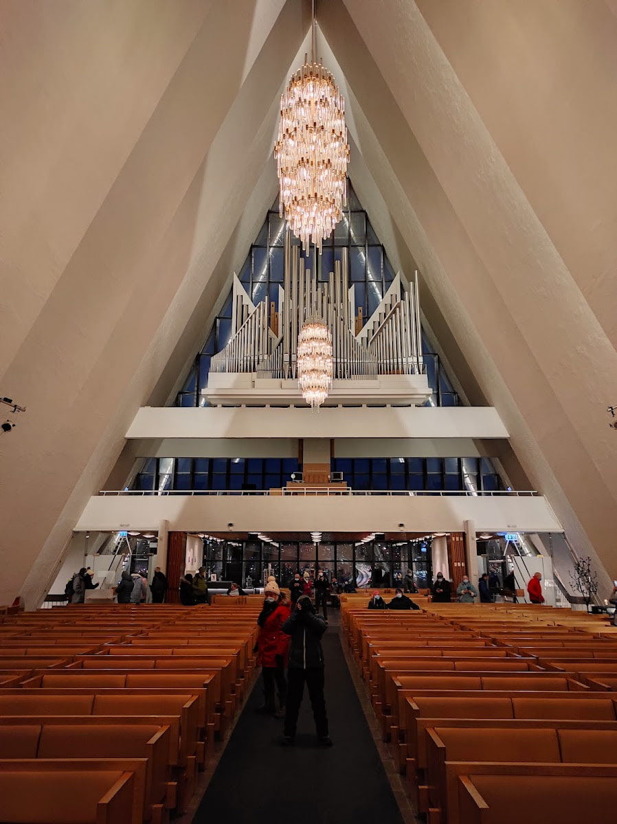 Hall of Arctic Cathedral, Tromso